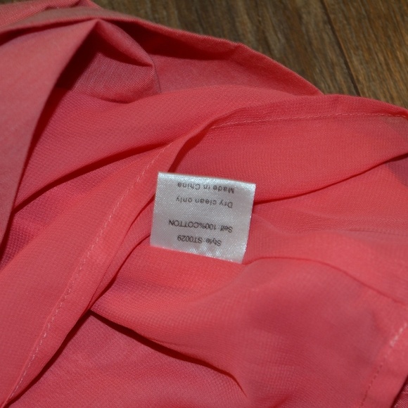 Season. J - Strapless Pink Dress - Picture 5 of 15